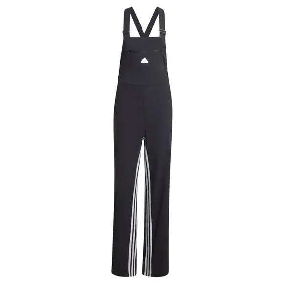 Adidas ALL-GENDER Dance DUNGAREE jumpsuit nylon overalls IN1816 Black XS New NWT - Picture 12 of 16